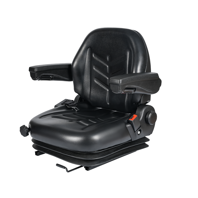 BF2-3AR Heavy-Duty Full-Suspension Construction Machinery Seat with Universal Mounting for Excavators & Loaders