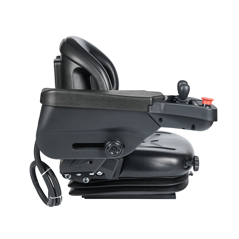 BF2-3ABC Heavy-Duty Full-Suspension Construction Seat with Integrated Smart Armrest for Excavators & Loaders